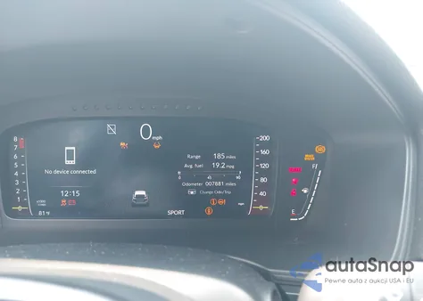 2025 Honda Civic Type R из США, поврежденный, VIN JHMFL5G49SX000644